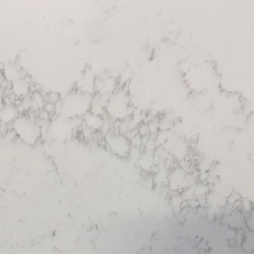 OP9011 Net Grain Calacatta White dalles de quartz de nouvelle couleur pour la fabrication de quartz de cuisine