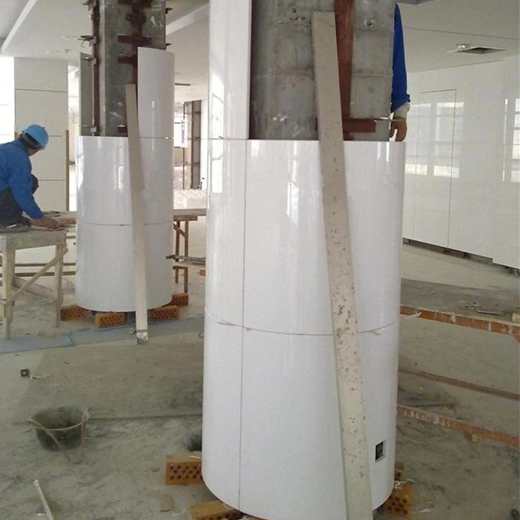 Arch Design Nanoglass Material for Pillar Cladding Tiles China Supplier