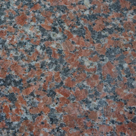 Granit naturel chinois rouge d'érable G562 pour le plan de travail de cuisine