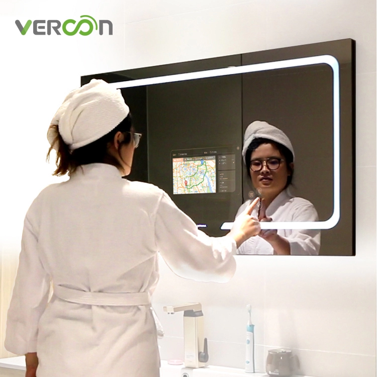 Vercon Grand Miroir de Vanité LED Intelligent S50