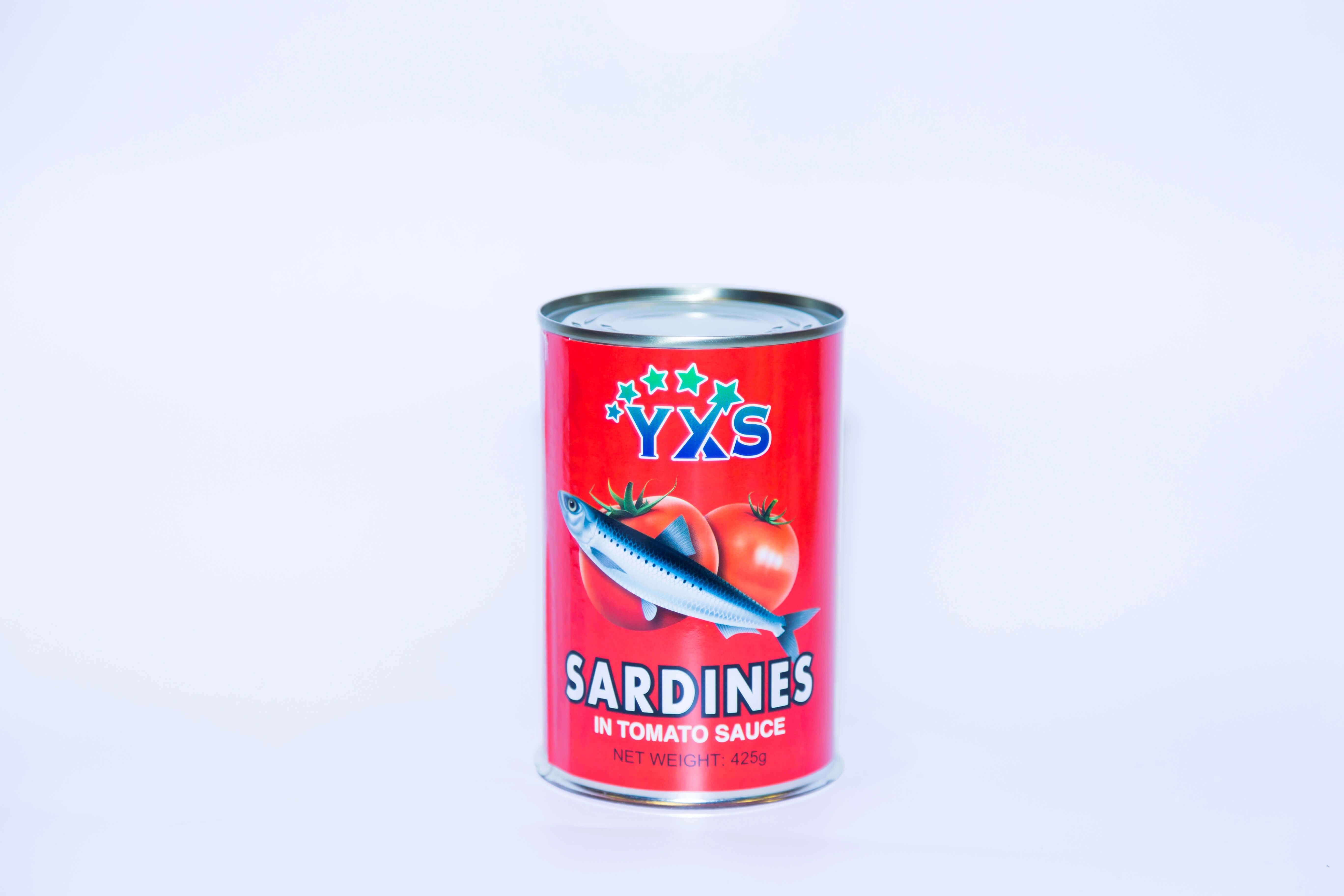Conserve de sardine à la sauce tomate Avec option chili