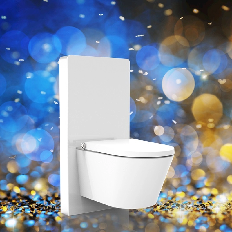 Intelligent DUSCH WC douche bidet siège de toilette blanc siège de toilette bidet au design sans rebord