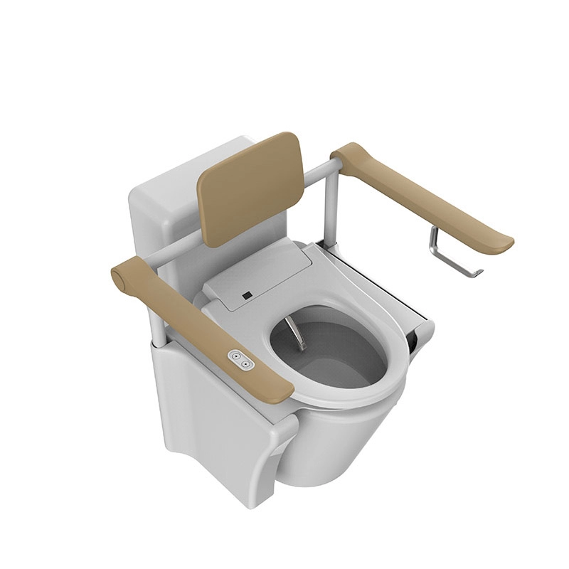 Siège d'appoint de toilette électronique pour les soins de santé aux personnes âgées handicapées