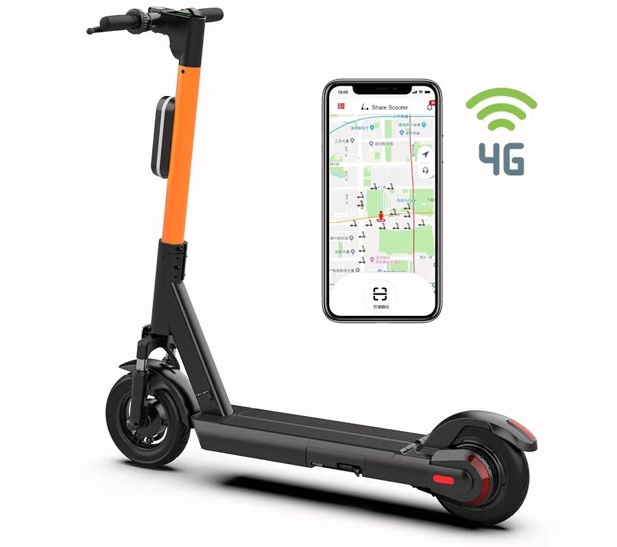 Scooter électrique de déplacement GPS - Pneus remplis d'air de 10" pour adulte