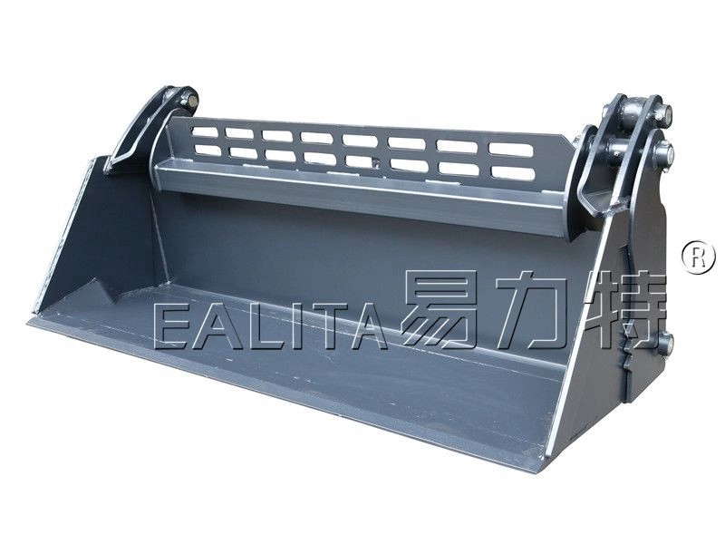 Accessoires de construction 4 en 1 Skid Steer Low Profile Extended Bottom Godet