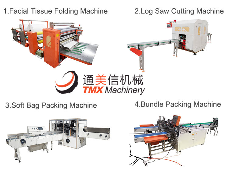 Image détaillée de la machine de machine à emballer des mouchoirs