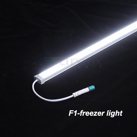 Barre lumineuse de congélateur à LED de couleur glacée personnalisée