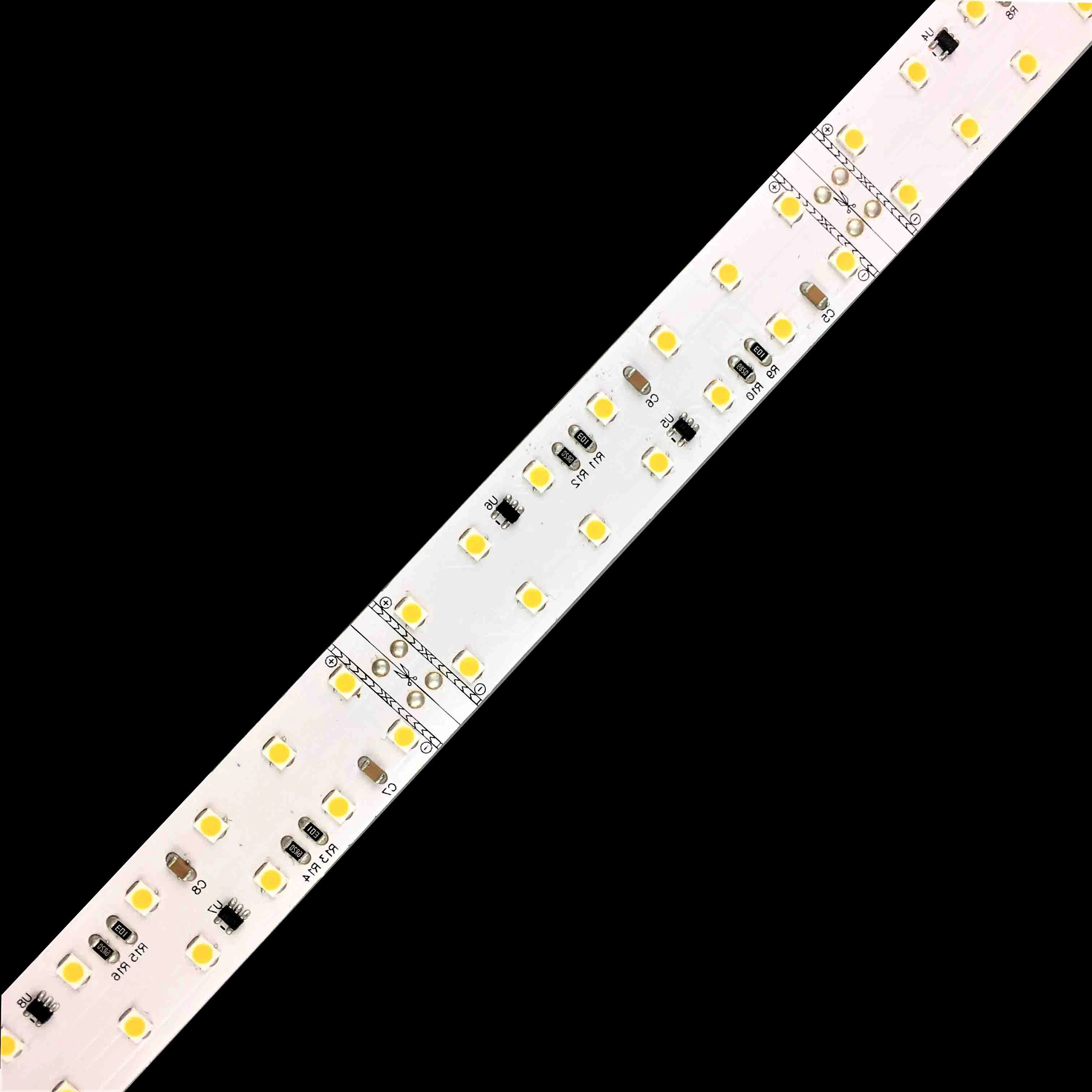 Bande flexible LED à double rangée SMD2835