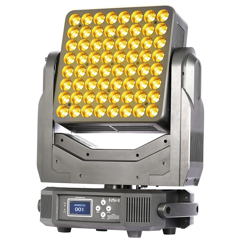 Lumière principale mobile de matrice de 8X8 LED