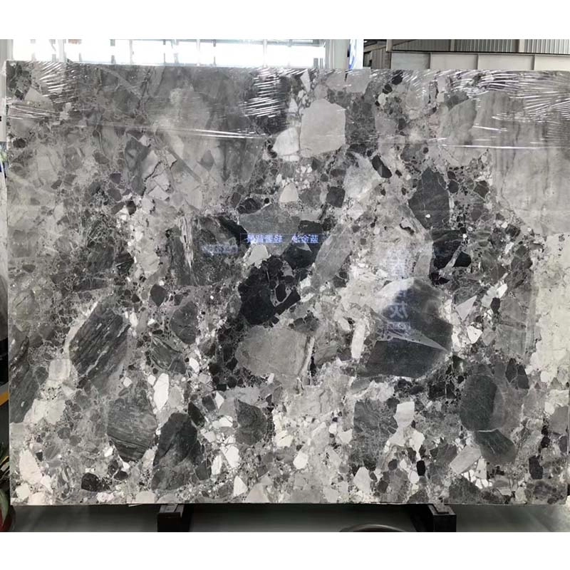 Dalles de marbre gris Copico
