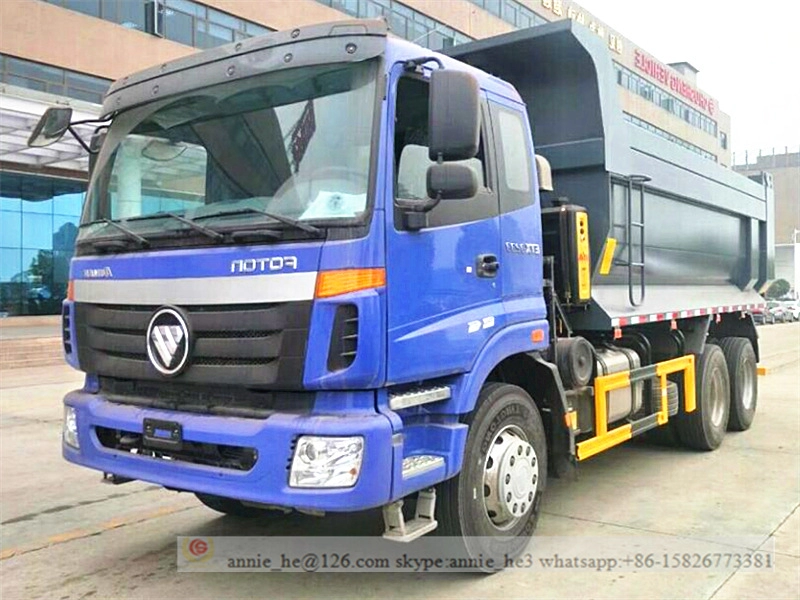 Camion à benne basculante robuste en forme de U Foton 30 tonnes