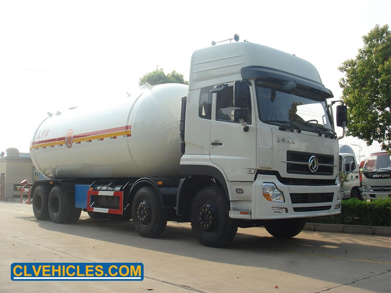 Camion de livraison de propane Dongfeng kingland 35000 litres