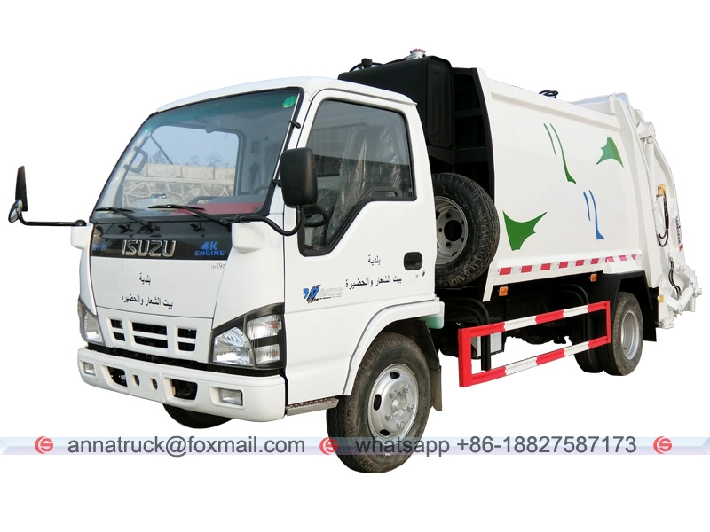 Camion compacteur de déchets 6m³ ISUZU