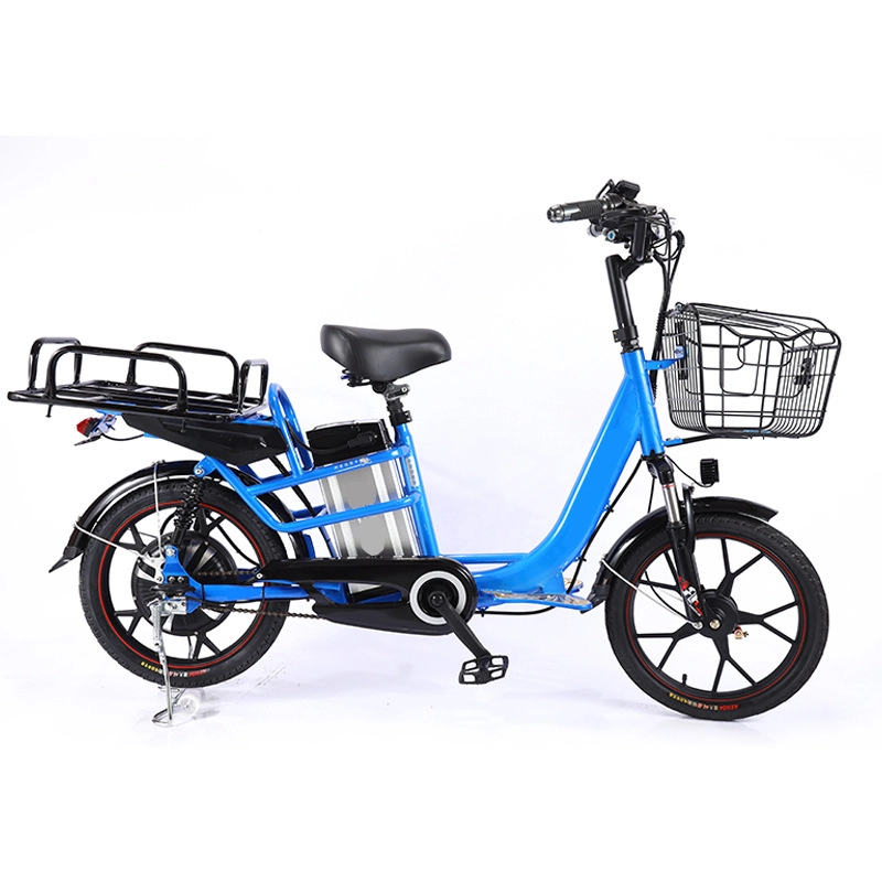 vélo électrique d'Ebike de cargaison de la livraison de nourriture du cycle 350w E pour des adultes