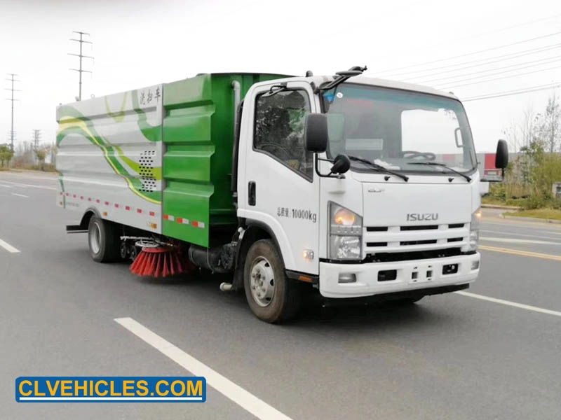 Camion de nettoyage des rues Isuzu 700P