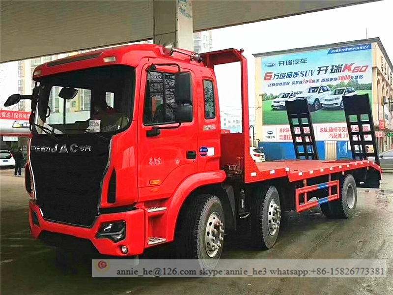 Camion transporteur à plat de grande taille JAC 20 tonnes