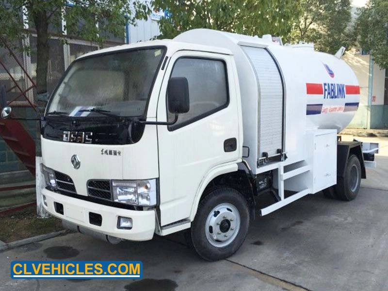 Camion-citerne de stockage de propane Dongfeng de 5500 litres