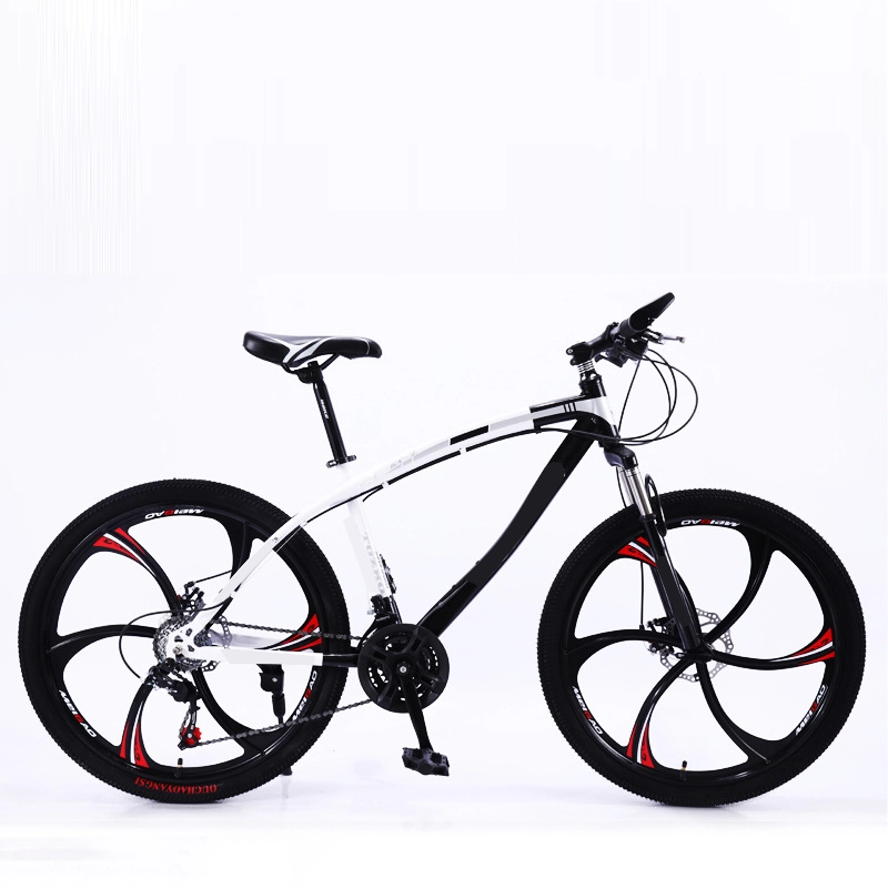 Acier à haute teneur en carbone 24 26 pouces 21 vitesses vélo de vélo de montagne de pneu à grande vitesse