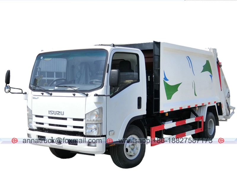 Camion compacteur de déchets 8cbm ISUZU