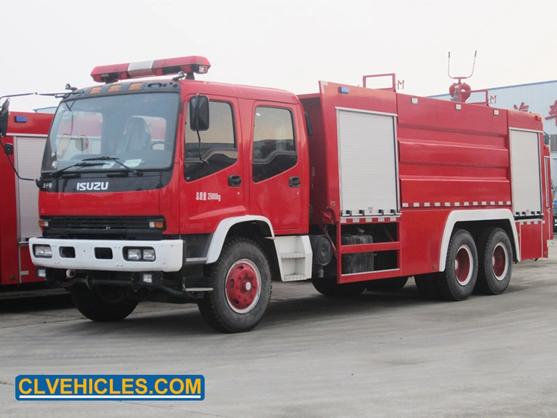 Véhicule de lutte contre l'incendie ISUZU FVZ 16000 litres