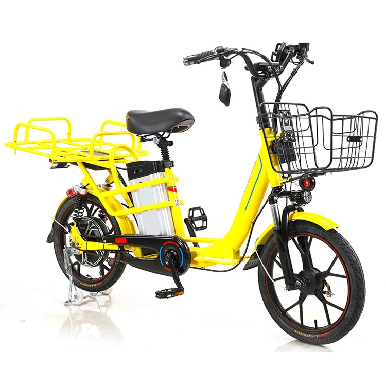 vélo électrique de livraison de pizza de batterie au lithium 48v avec le moteur 400w