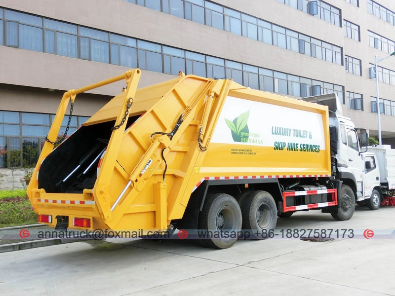 Compacteur de déchets 18cbm Dongfeng Kingland