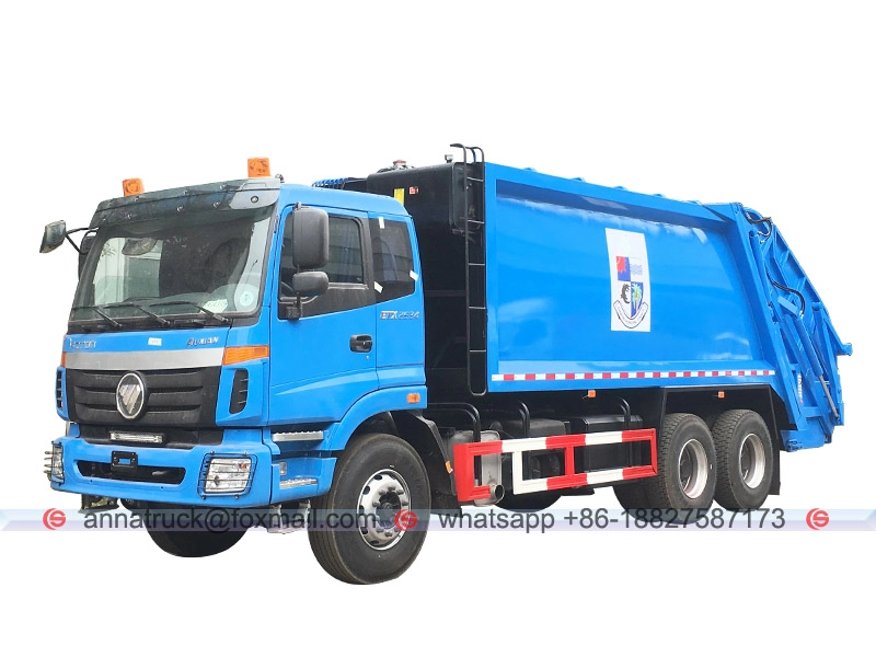 Camion de compactage des ordures 18m³ FOTON