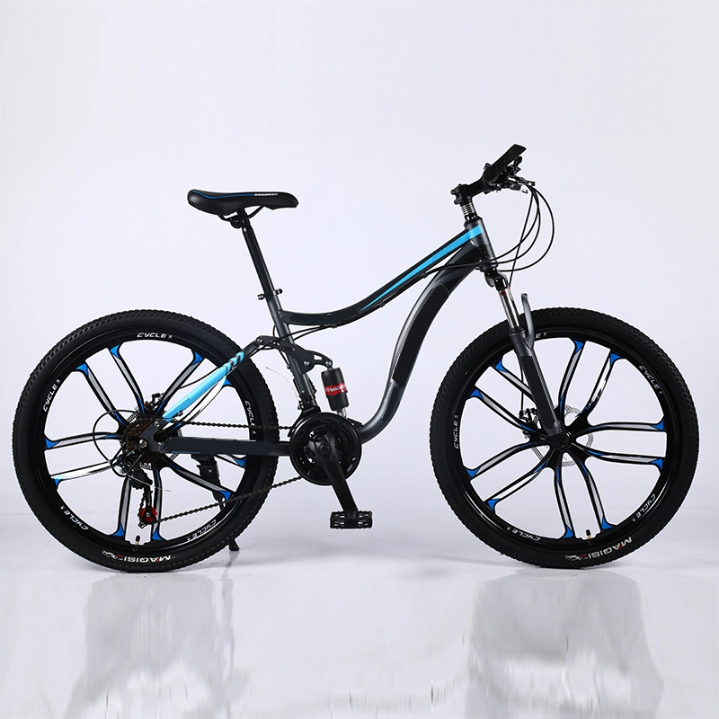Vélos adultes de pleine suspension de vitesse de l'acier à haute teneur en carbone 21 pour la bicyclette des femmes 26