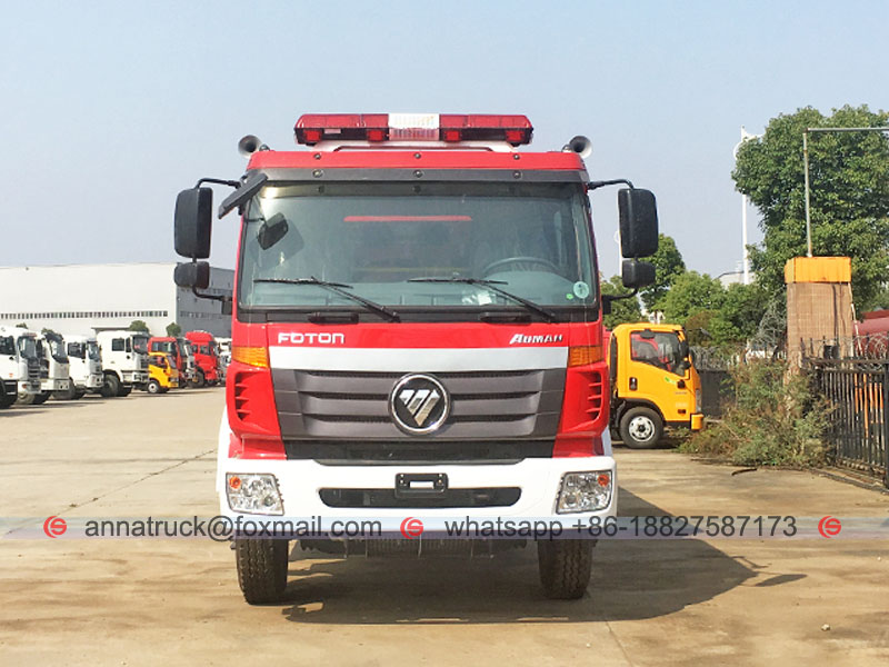 FOTON Water Foam Fire Truk-Back