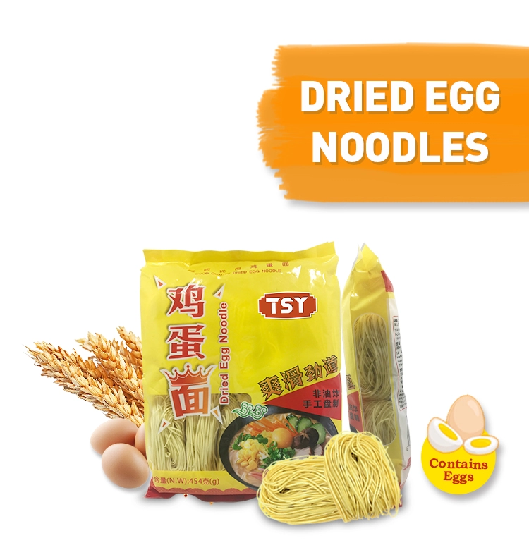 400 g de nouilles aux œufs instantanées traditionnelles chinoises