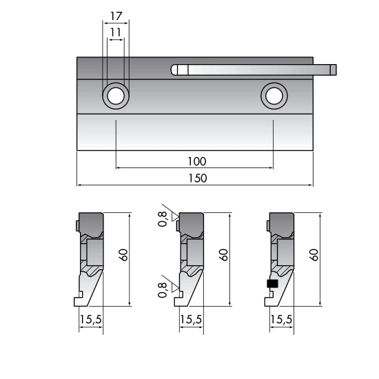 Système d'outils de serrage personnalisé pour différents types de machines