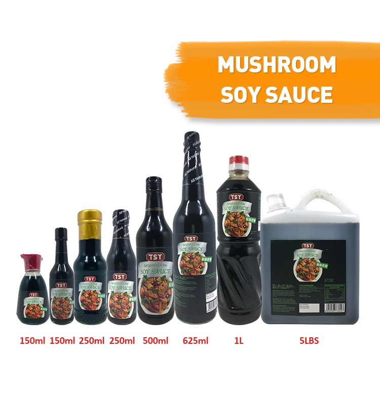 1L de sauce soja bio aux champignons sans MSG