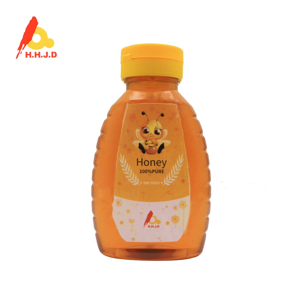 250g Tip Bottle Natural Polyflora Honey Bee Farm