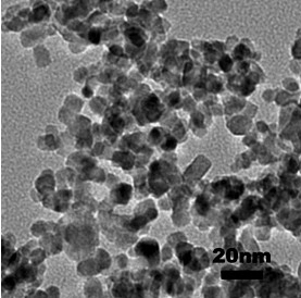 Poudres nano-ATO conductrices électriques solubles dans l'eau