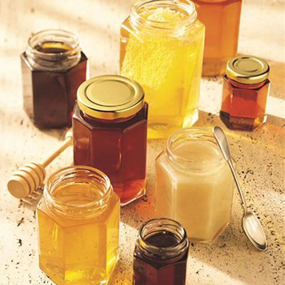 OEM de miel de sarrasin naturel ambre foncé pour la médecine