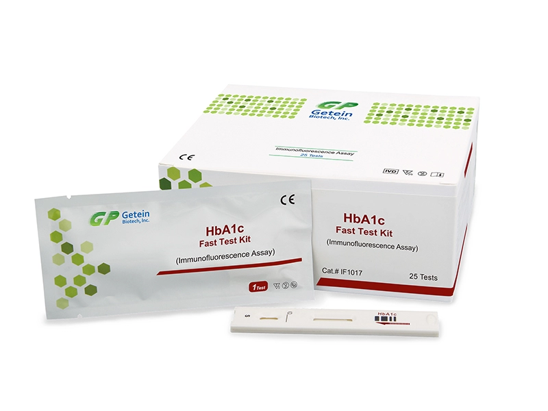 Kit de test rapide HbA1c (test d'immunofluorescence)