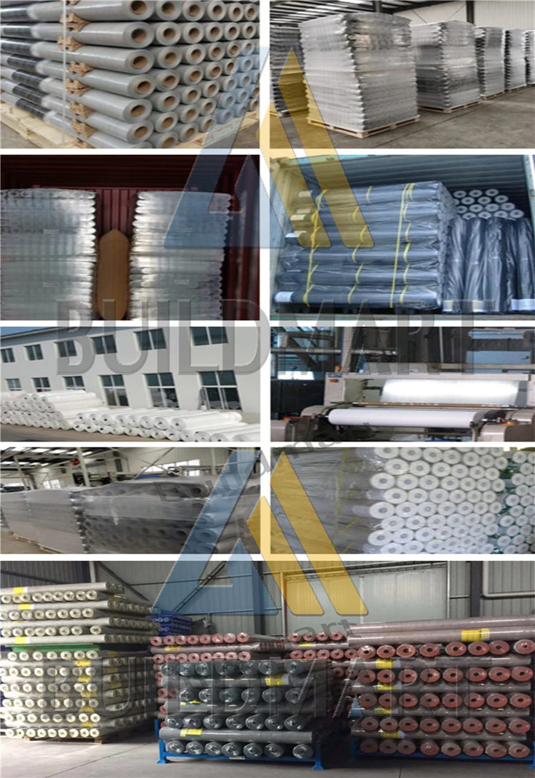 Emballage et expédition de membrane imperméable en PVC