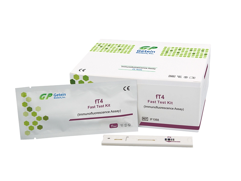 Kit de test rapide fT4 (test d'immunofluorescence)