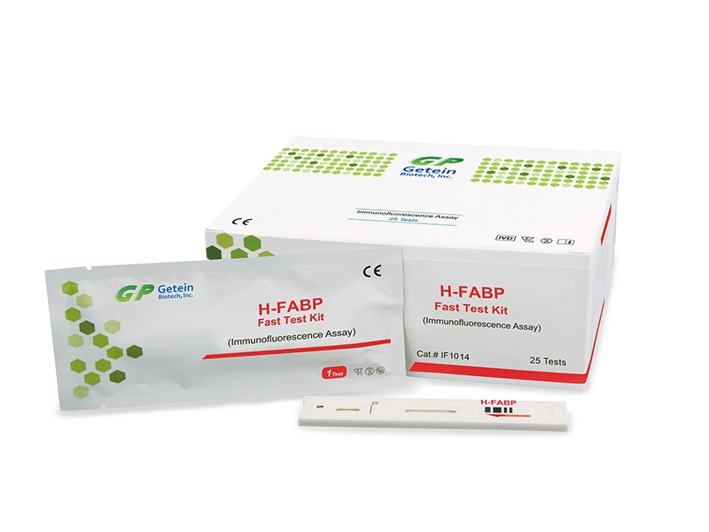 Kit de test rapide H-FABP (test d'immunofluorescence)