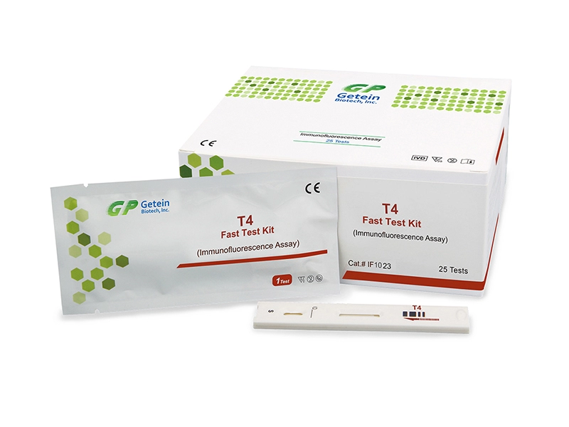 Kit de test rapide T4 (test d'immunofluorescence)