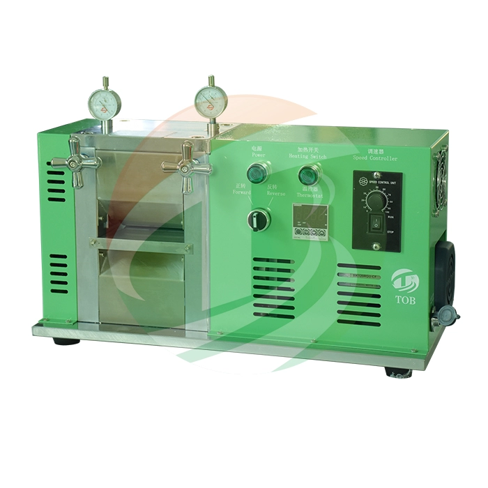 Machine de presse à rouleaux chauds pour électrode de batterie