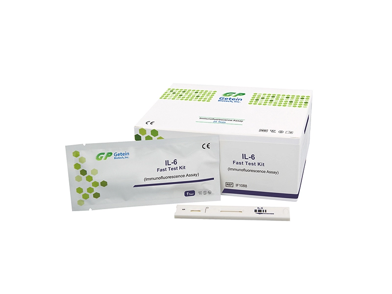 Kit de test rapide IL-6 (test d'immunofluorescence)