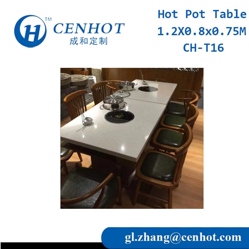 Dessus de table Hot Pot avec des cuisinières à induction Hot Pot Fournisseurs Chine - CENHOT