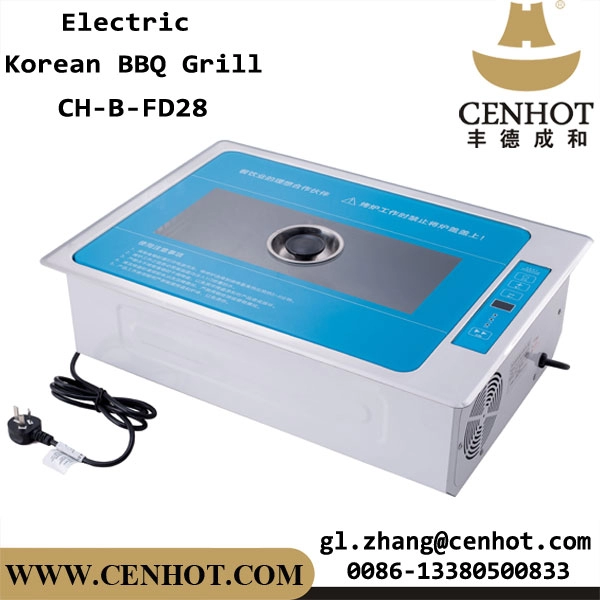 CENHOT – barbecue coréen Commercial, gril électrique antiadhésif sans fumée