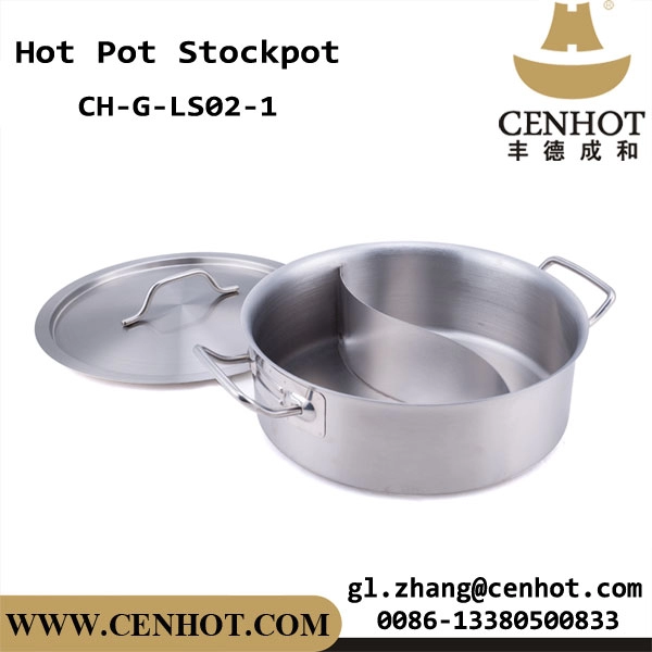 CENHOT Meilleure Qualité Hot Pot Cooker Avec Diviseur Ustensiles De Cuisine