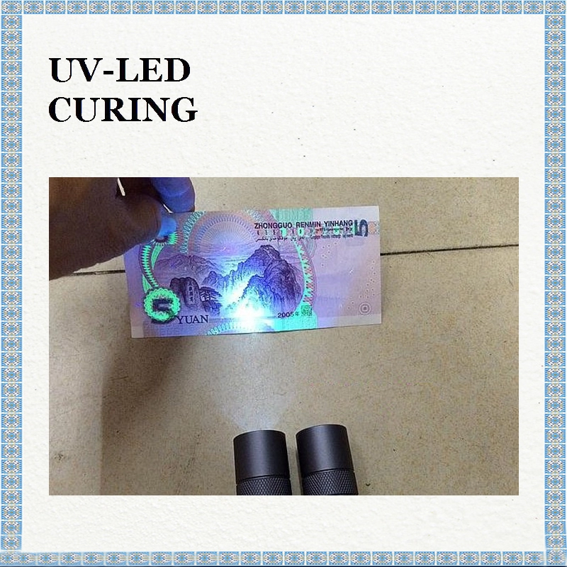 Corée 5W UV LED 365nm Détection Fluorescente de Lampe de Poche