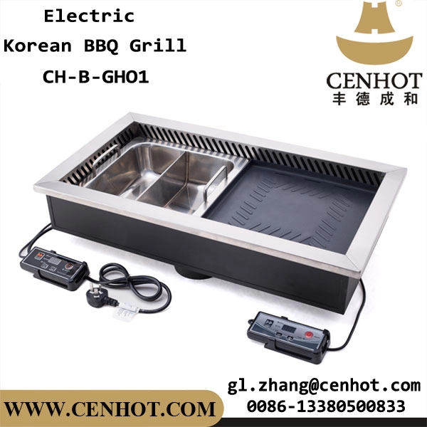 CENHOT Hot Pot and Barbucue Grill Equipment Restaurant Grill électrique