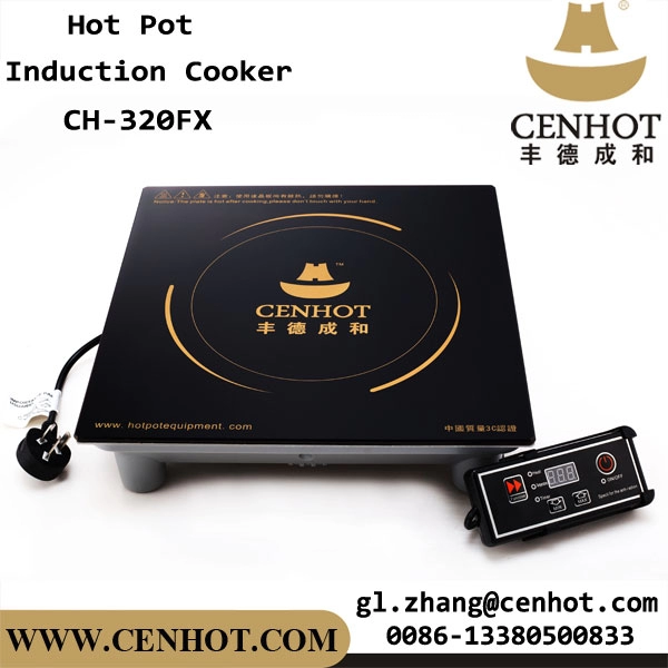 CENHOT 3000W Restaurant Cuisson Équipement Commercial Hot Pot table de cuisson à induction