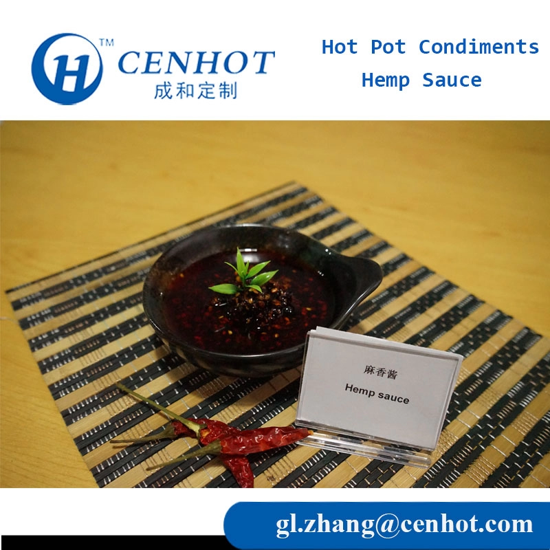 Sauce au chanvre Condiment Hot Pot épicé Fabrication Chine - CENHOT
