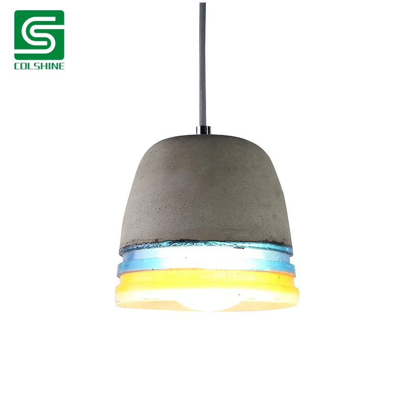 Suspension en ciment Lampe à suspension en béton industriel moderne